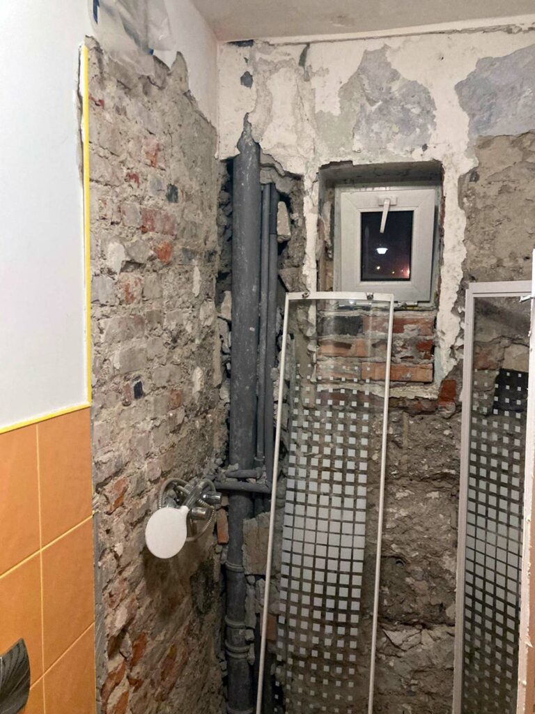 Remont łazienki, Gdynia.